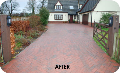 Brick weave paving driveway specialists